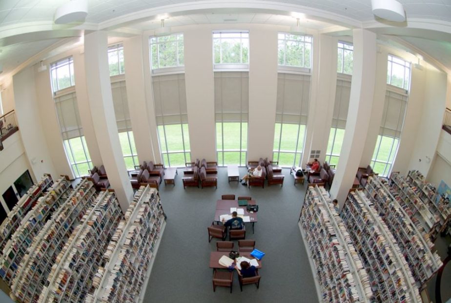 FAU LIBRARY FROM UPSTAIRS